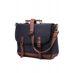 Wholesale Wool Messenger Bag with Padded Laptop Holder